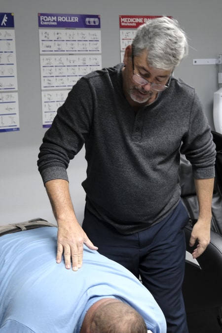 doctor discovers car accident injury